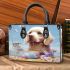 Golden retriever's curiosity Chic Stylish Small Handbag & Women Totes: Perfect Gift for Girlfriend | Crossbody, Purse, Handbag