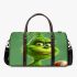 Grinchy got bucked tooth missing smile 3d travel bag