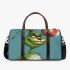 Grinchy got bucked missing front tooth smile 3d travel bag