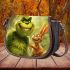 grinchy smile and scubydo show Saddle Bag Saddle Bag