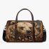 Grizzly bear with dream catcher 3d travel bag