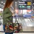 guitar and rose with green leaf and fox sock 2 Travel Bag