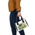 Happy smiling turtle shoulder handbag