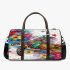 Happy turtle with colorful mandala patterns 3d travel bag