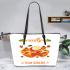 If You Are Really Thankful What Do You Do You Share Leather Tote Bag