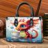 Joyful Dragon with Beverage Small Handbag