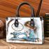 Kid drawing sewing machine with dream catcher small handbag