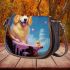 Labrador's bubble adventure Saddle Bags for Women: Perfect Gift for Girlfriend, Wife, Daughter