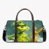 Larvar and yellow grinchy smile toothless 3d travel bag