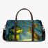 Larvar and yellow grinchy smile toothless 3d travel bag