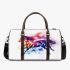 Magical fantasy horse galloping 3d travel bag