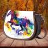 Magical fantasy horse galloping saddle bag