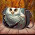 Majestic owl in the dark forest Saddle Bags for Women: Perfect Gift for Girlfriend, Wife, Daughter