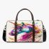 Majestic unicorn with vibrant colors 3d travel bag