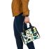 Flowers in the style of marano k electronic music Shoulder Handbag, Totes, Crossbody, Purse: Gift Idea for Girlfriend, Women ,Daughter, Mama, Ladies