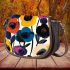 Flowers of marano k electronic music Saddle Bag, Totes, Crossbody, Purse: Bag Gift Idea for Girlfriend, Sitter, Birthday, Women ,Daughter, Mama, Ladies