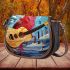 Musical fish in cityscape Saddle Bags for Women: Perfect Gift for Girlfriend, Wife, Daughter