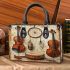 Musical instruments and dream catcher small handbag