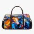 Painting of three horses in profile 3d travel bag