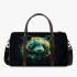 Panda in the style of colorful splashes 3d travel bag