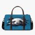 Panda wearing headphones 3d travel bag