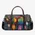 Parrots and dream catcher 3d travel bag