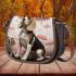 Paws and parasols Saddle Bags for Women: Perfect Gift for Girlfriend, Wife, Daughter