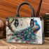 Peacock dancing and dream catcher small handbag