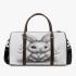 Pencil drawing of an adorable rabbit 3d travel bag