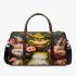 Pigs and pinky grinchy smile toothless like 3d travel bag