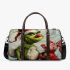 Pigs and red grinchy smile toothless 3d travel bag