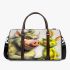 Pigs and yellow grinchy smile toothless 3d travel bag