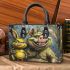 Pigs and yellow grinchy smile toothless small handbag