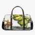 Pigs and yellow grinchy smile toothless like rabbit 3d travel bag