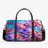 Pink and purple baby turtles with big eyes 3d travel bag