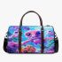 Pink and purple baby turtles with big eyes 3d travel bag