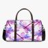 Pink and purple dragonflies 3d travel bag