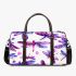 Pink and purple dragonflies 3d travel bag