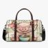 Pink pig and coffee and dream catcher 3d travel bag