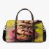 Pinky pigs and yellow grinchy got bucked smile 3d travel bag