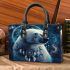 Polar bear with dream catcher small handbag