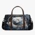 Polar bear with dream catcher 3d travel bag