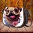 Pug's dreamland Saddle Bags for Women: Perfect Gift for Girlfriend, Wife, Daughter