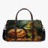 Pumpkin grinchy smile and cartoon mother 3d 3d travel bag