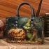 Pumpkin grinchy smile and cartoon mother 3d small handbag