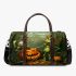 Pumpkin grinchy smile and skeleton king 3d 3d travel bag