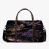 Purple and gold dragonflies 3d travel bag