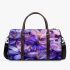 Purple crocuses and purple butterflies 3d travel bag