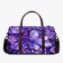 Purple crocuses with purple butterflies 3d travel bag