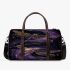 Realistic dragonflies in purple and gold colors 3d travel bag